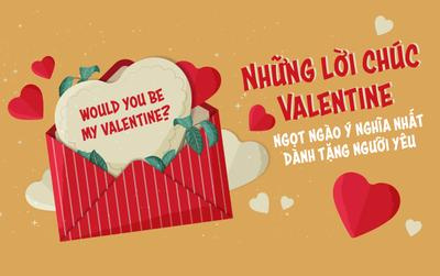 Nếu bạn đang tìm kiếm những lời chúc Valentine ý nghĩa, hãy xem bức ảnh này để cảm nhận thêm sự ngọt ngào và tình cảm. Một lời chúc đơn giản nhưng lại chứa đựng nhiều tình cảm sẽ khiến người nhận cảm thấy rất ý nghĩa và đặc biệt.