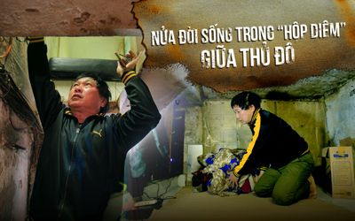 Người đàn ông nửa đời sống trong 'hộp diêm' giữa thủ đô: 'Trong nhà không thể đứng, mặc áo phải quỳ'