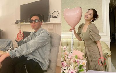 Rầm rộ bằng chứng Park Seo Joon - Park Min Young đang hẹn hò, lần này là đeo nhẫn cặp?