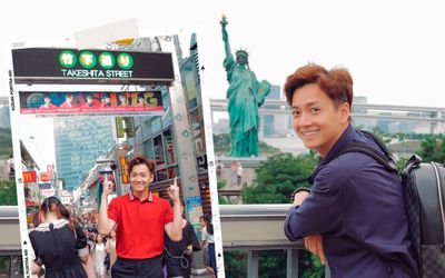 Hậu giãn cách, Ngô Kiến Huy vẫn điển trai phong độ như ngày nào, lại còn tặng fan món quà này