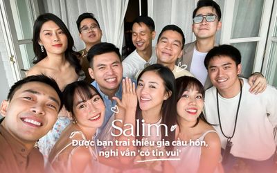 Salim được bạn trai thiếu gia cầu hôn, để lộ vòng 2 to bất thường, nghi vấn 'có tin vui'