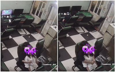 Xôn xao clip đôi bạn trẻ tình tứ ngay trong quán Internet, chủ quán cũng phải nhận 'gạch đá'