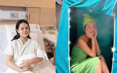 Vừa 'vượt cạn', Phạm Quỳnh Anh đã tích cực thải độc để lấy lại vóc dáng