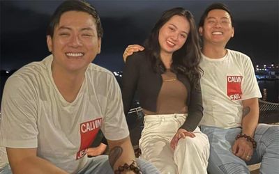 Không còn đờ đẫn, Hoài Lâm xuất hiện tỉnh táo, rạng rỡ bên bạn gái