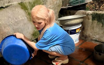 Netizen trầm trồ trước khoảnh khắc 'gái ngoan' của Xoài Non