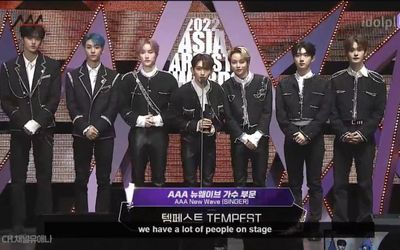 TEMPEST thắng giải tại AAA 2022, Hanbin Ngô Ngọc Hưng phát biểu bằng tiếng Việt