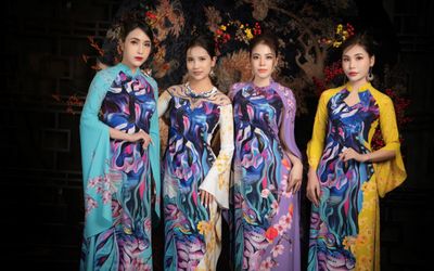 Bộ sưu tập áo dài gây 'chấn động' làng mốt Việt dịp cuối năm
