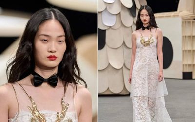 Model châu Á đầu tiên kết màn thương hiệu xa xỉ Chanel: Đi cạnh Gigi Hadid vẫn nổi bần bật!