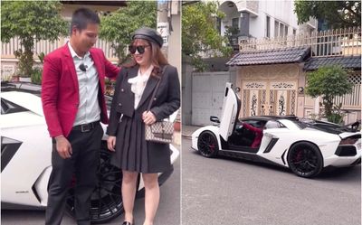 Lộc Fuho bất ngờ lái siêu xe 30 tỷ chở vợ đi chơi khi vừa lên chức giám đốc, dân mạng nhắc khéo một điều
