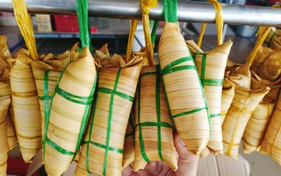 Bánh lá dừa Bến Tre - Món ngon bổ rẻ từ miền đất phương Nam