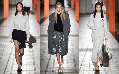 Prada tại Tuần lễ thời trang Milan: Vẻ đẹp thuần khiết nở rộ từ đồng phục người lao động