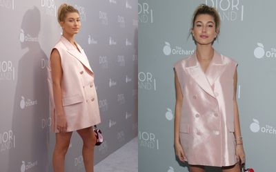 Hailey Bieber hối hận vì quá khứ mặc váy như hộp quà