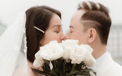 Nam diễn viên 'Người phán xử' lên xe hoa lần thứ 4 với vợ trẻ kém 12 tuổi