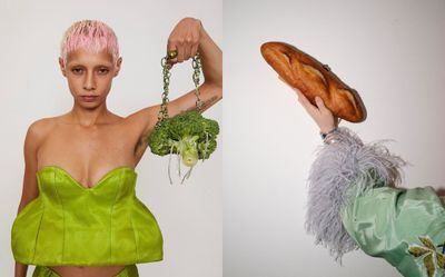Xu hướng dùng túi xách kỳ quặc - Khi bông cải xanh trở thành cảm hứng cho high fashion