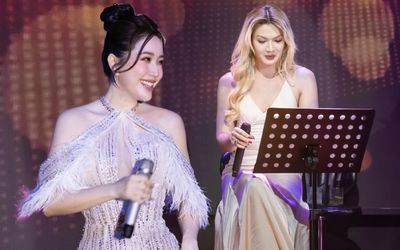 Bảo Thy liên tục hét lớn khi nghe Luna Đào biểu diễn ca khúc thanh xuân của mình trên sân khấu