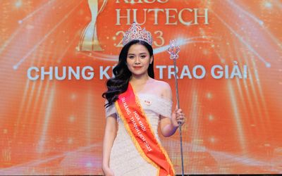 Người đẹp Nguyễn Thị Tuyết Nhung xuất sắc đăng quang Miss HUTECH 2023