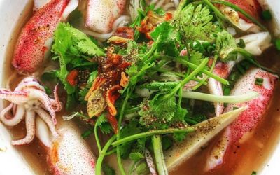 Bún mực Phú Yên - Hương vị thanh đạm làm xao xuyến lòng người