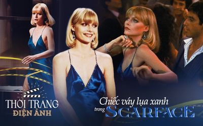 Thời trang điện ảnh: Chiếc váy lụa xanh 'Scarface' - Kiệt tác thời trang bị lãng quên