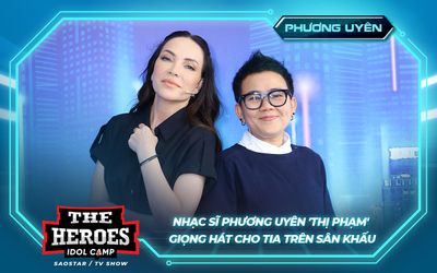 Nhạc sĩ Phương Uyên 'thị phạm' giọng hát cho TIA trên sân khấu