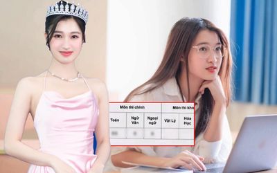 Á hậu Phương Nhi hé lộ điểm thi tốt nghiệp: Anti-fan còn dám nói 'chân dài não ngắn'?