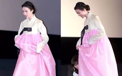Hình ảnh Lưu Diệc Phi mặc hanbok từ 10 năm trước bỗng 'hot' trở lại: Đúng là quốc bảo nhan sắc