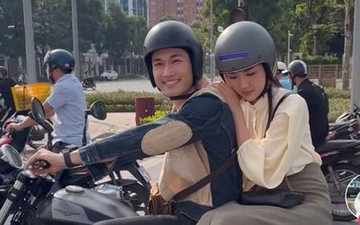 Không phải Huyền Lizzie, Đình Tú chở một sao nữ lượn phố đầy tình tứ, sự thật khiến fan bất ngờ