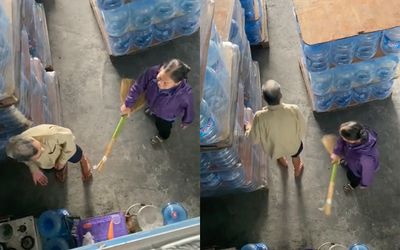 Cụ ông trốn vợ ra ngoài 'vụng trộm' điếu thuốc, xem hình phạt mà dân tình vừa thương vừa buồn cười