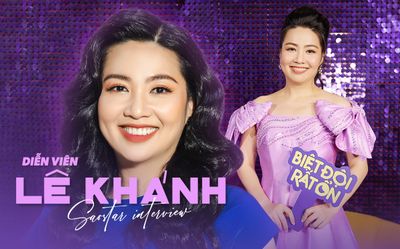 Phỏng vấn diễn viên Lê Khánh: 'Tôi biết mình bị lạc hậu, không đủ giỏi để làm nhà sản xuất phim'