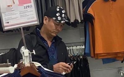 Hình ảnh giám đốc người Trung Quốc nghi sát hại nữ kế toán trước khi bị bắt giữ