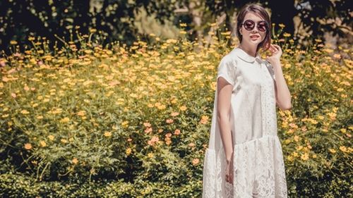 Lệ Hằng hóa nàng thơ trữ tình trong BST của Adrian Anh Tuấn