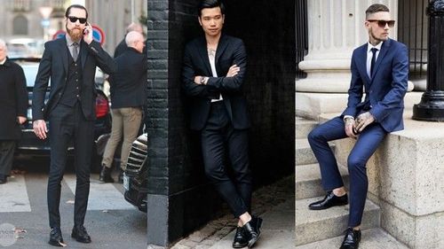 Cách chọn màu giày phù hợp với suit nam