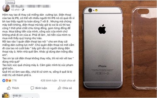 Cô gái đăng đàn kể chuyện bị chủ quán miệt thị vì 2018 mà vẫn dùng iPhone 6 khiến cộng đồng mạng tranh cãi dữ dội
