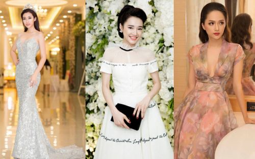'Đang bầu bì', Hương Giang vẫn ăn diện lộng lẫy, vượt bạn gái Trường Giang dẫn đầu top sao đẹp