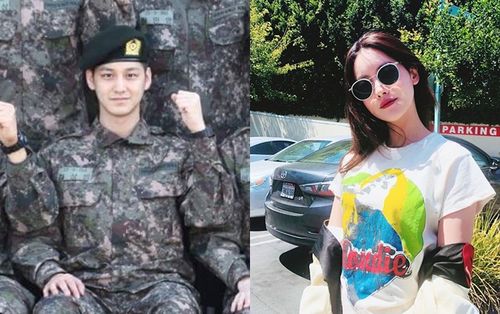Kim Bum bệnh tật nhưng vẫn nhập ngũ, Oh Yeon Seo đăng hình khích lệ bạn trai
