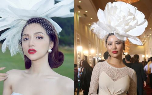 Đụng hàng phụ kiện với Hương Giang, 'tình cũ Kim Lý' mất điểm thấy rõ