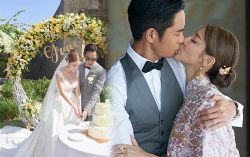 Toàn cảnh đám cưới cổ tích của tài tử TVB Trịnh Gia Dĩnh và hoa hậu Hongkong Trần Khải Lâm tại Bali