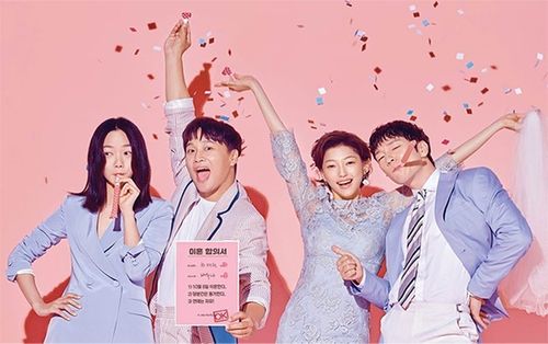 Bae Doona, Cha Tae Hyun, Lee El, Son Seok Gu 'ăn mừng ly hôn' trong poster phim mới