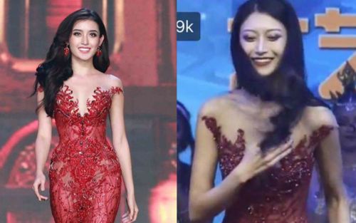 Không phải Tiểu Vy, váy của Miss Trung Quốc mới làm fan Việt nhốn nháo nhất đêm qua