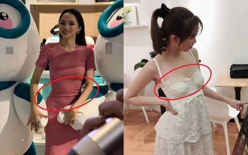 Góc chụp lén vô tình tố Hương Giang bụng 'ngấn mỡ', Ngọc Trinh không 'phồn thực' như lời đồn