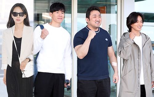 Yoon Seung Ah theo chồng và Ma Dong Seok sang Pháp dự 'LHP Cannes 2019'