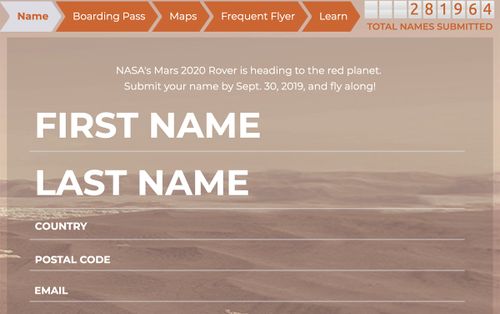 NASA đang mời mọi người ghi danh để đưa tên mình lên sao Hoả, hãy làm ngay kẻo lỡ