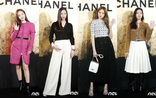 Chị em 'băng giá' Jessica - Krystal đọ thần sắc với Lee Sung Kyung và Kim Go Eun tại sự kiện
