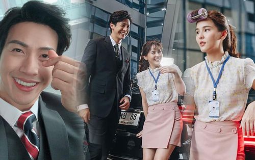Khán giả sốt rần rần trước loạt ảnh siêu đáng yêu của Push Puttichai và Aom Sushar tại phim trường 'Boss & Me'