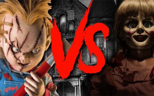 Child's Play tung poster chặt đầu Annabelle