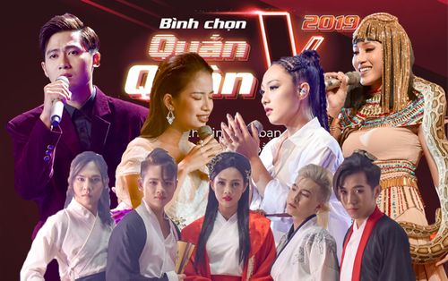 DOMINIX - Hoàng Đức Thịnh - Lâm Bảo Ngọc đang dẫn đầu bình chọn quán quân The Voice 2019?
