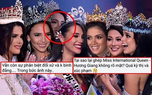 Fan Việt phẫn nộ vì Hương Giang bị che mặt lấp ló khi Missosology đăng ảnh 7 hoa hậu 2018