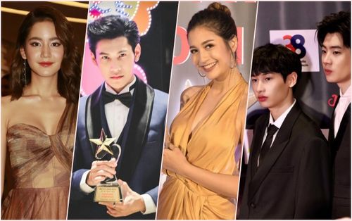 Dàn sao Thái lộng lẫy tại thảm đỏ Maya Awards 2019