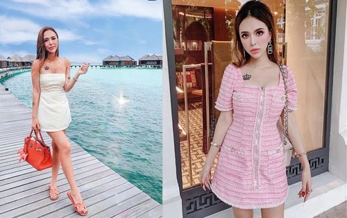 Rich kid xinh đẹp trong 'Hội con nhà giàu Việt Nam' đón sinh nhật tuổi 25 'sang chảnh' tại thiên đường Maldives