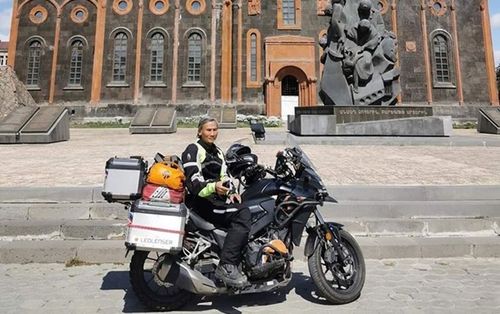 'Phượt thủ' 66 tuổi vượt hơn 45.000 km trong 6 tháng, xuyên qua 2 lục địa Á  - Âu khiến dân tình ngưỡng mộ