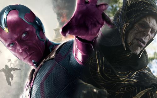 Vision bóp nát tim Corvus Glaive trong đoạn video thử nghiệm của Marvel